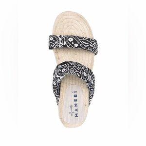 MANEBÍ 
Bandana-Print Flat Slides